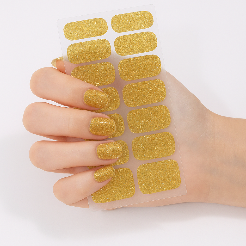 14er GlitterWraps Solid - Gold Bling
