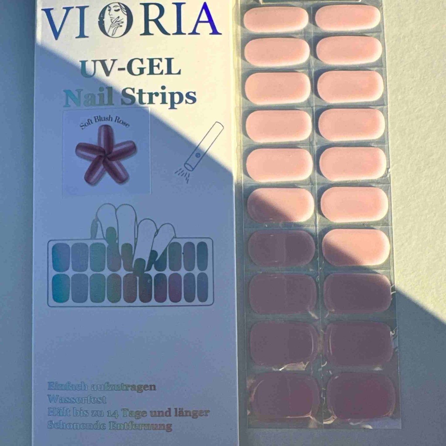 Soft Blush Rose UV