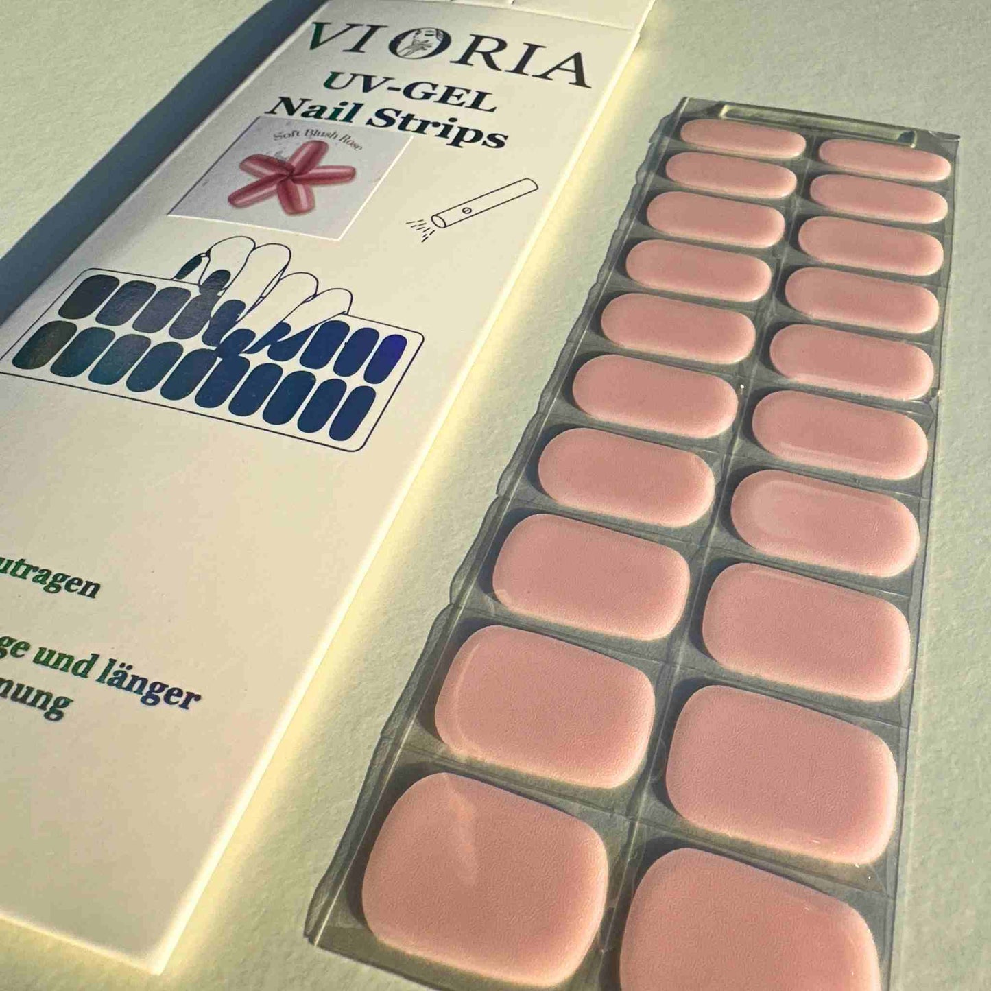 Soft Blush Rose UV