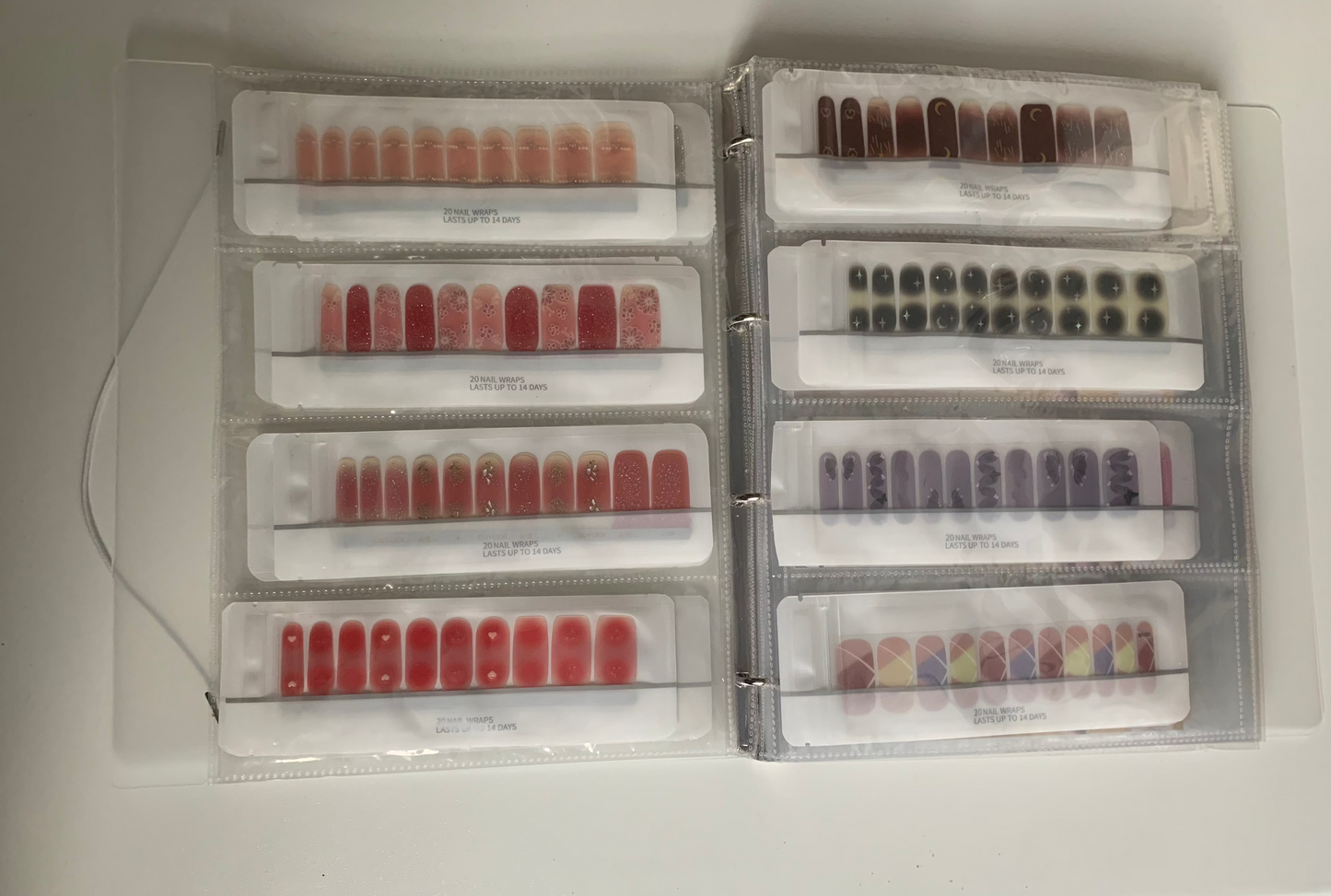 Nagelfolien-Sammelheft / Aufbewahrungsheft– Ordnung für deine süchtig machende Leidenschaft!
