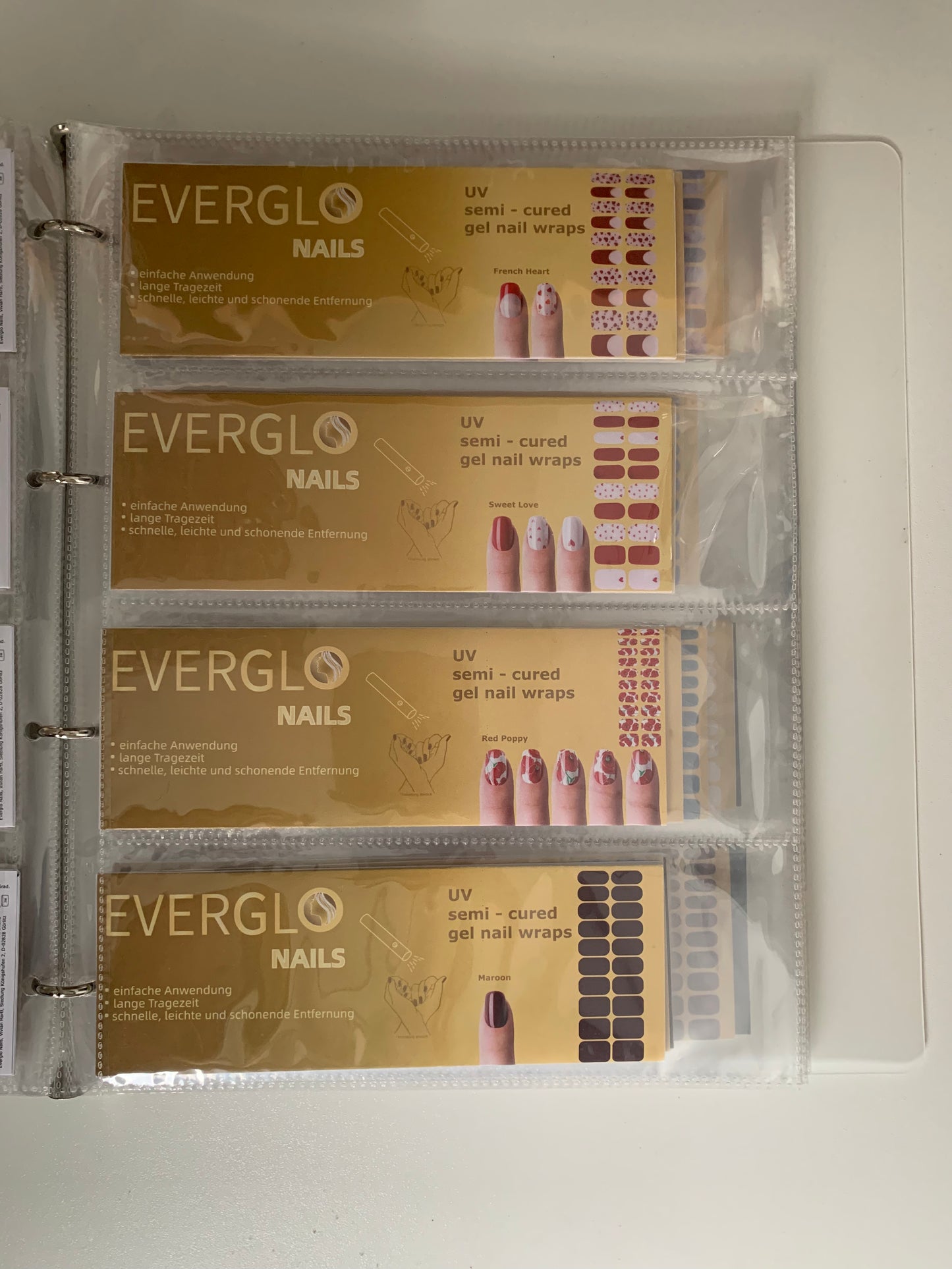 Nagelfolien-Sammelheft / Aufbewahrungsheft– Ordnung für deine süchtig machende Leidenschaft!