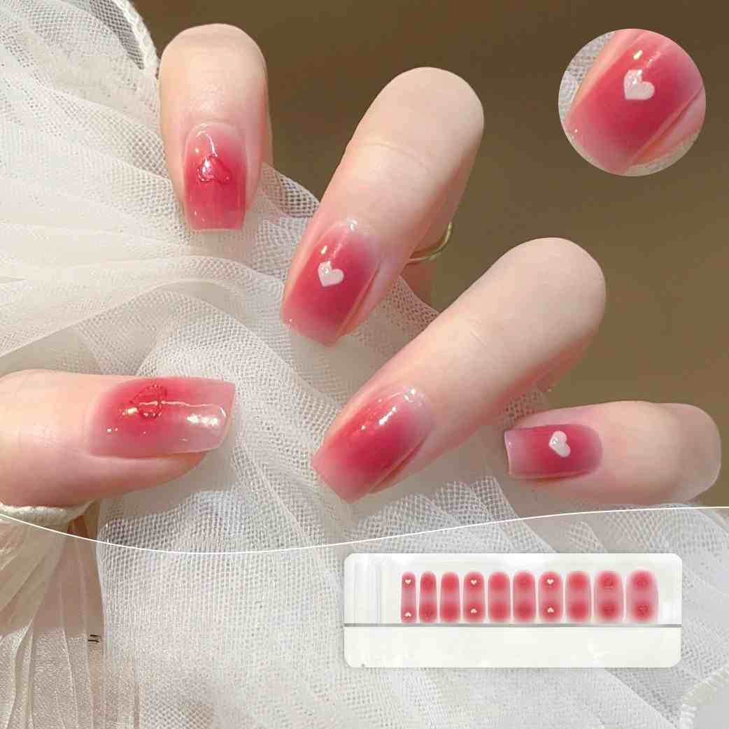 Romantic Hearts (Non-UV Gel)