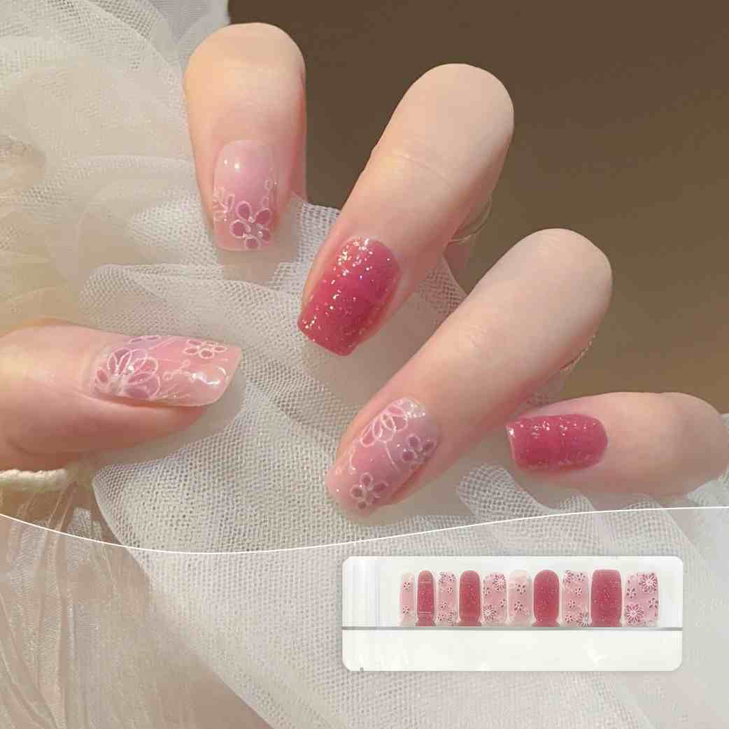 Blush Bloom Sparkle (Non-UV Gel)