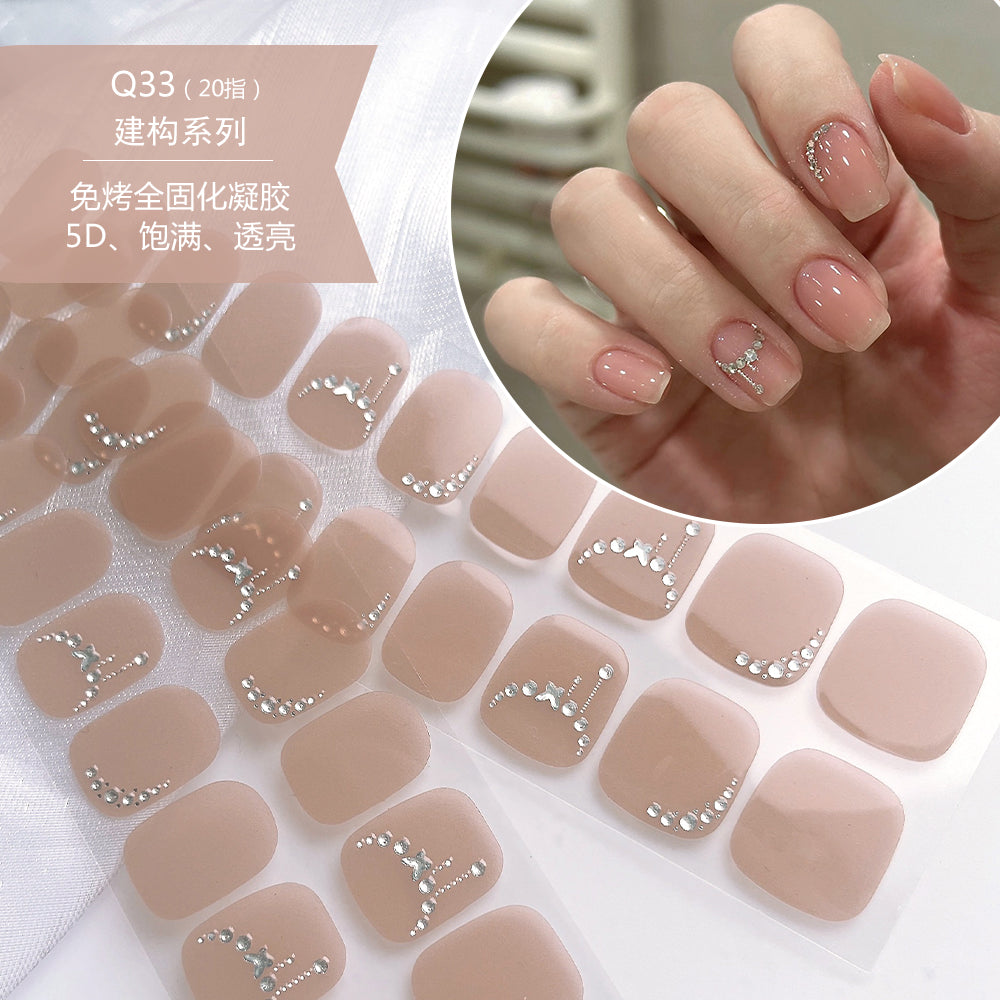 Babyboomer Gel-Strips (Non-UV) 5D