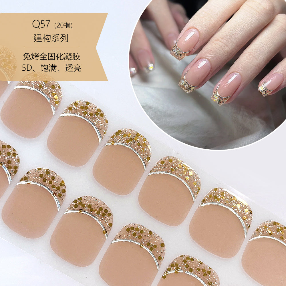 Babyboomer Gel-Strips (Non-UV) 5D
