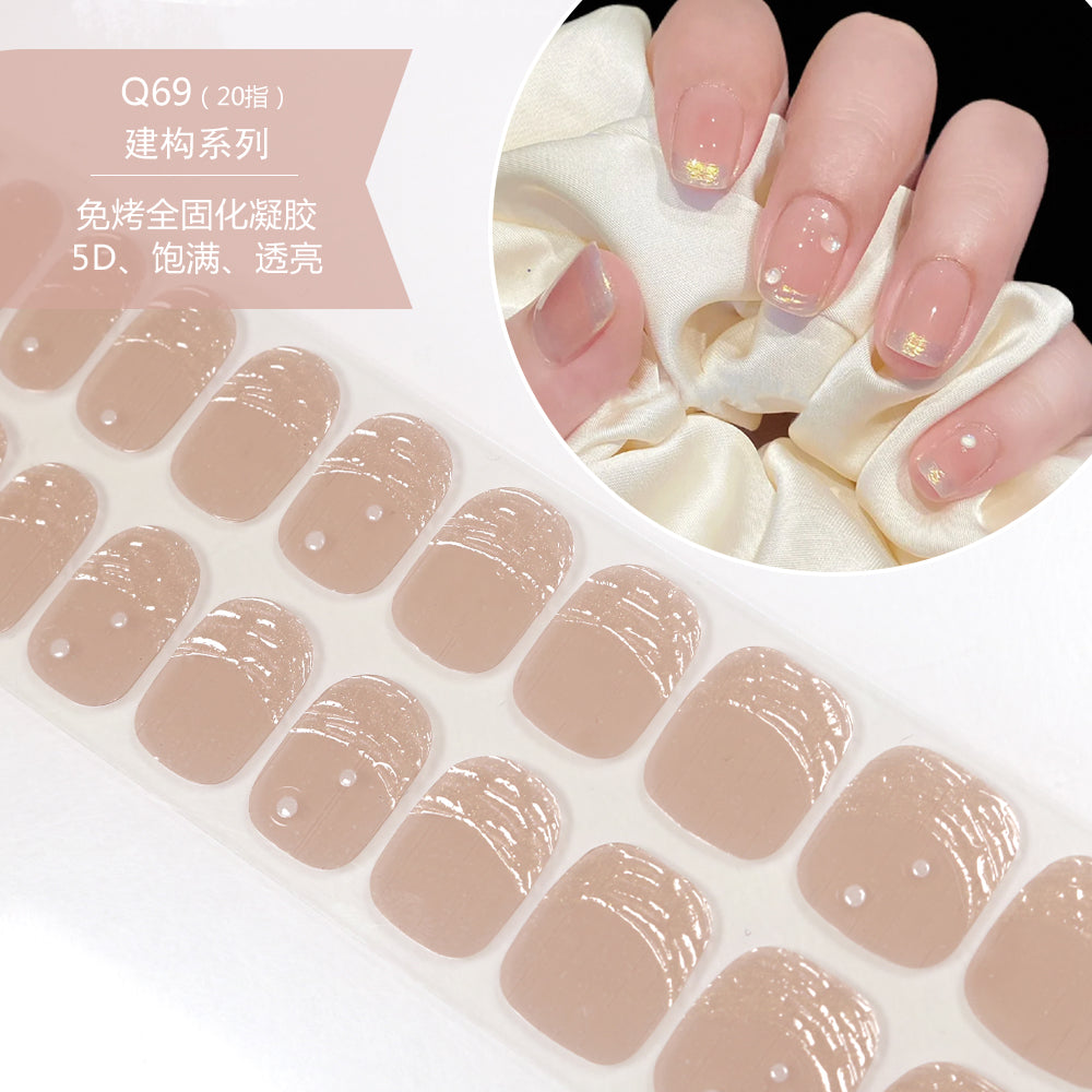 Babyboomer Gel-Strips (Non-UV) 5D