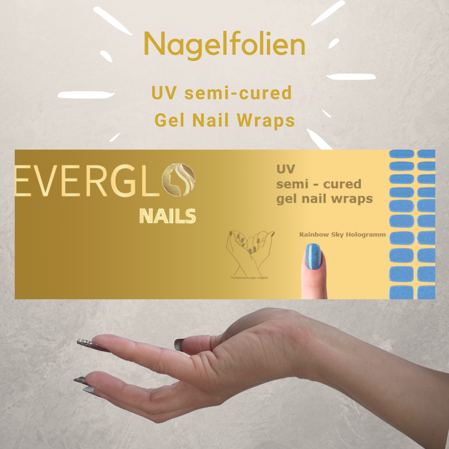 Rainbow Sky Hologramm UV-EG