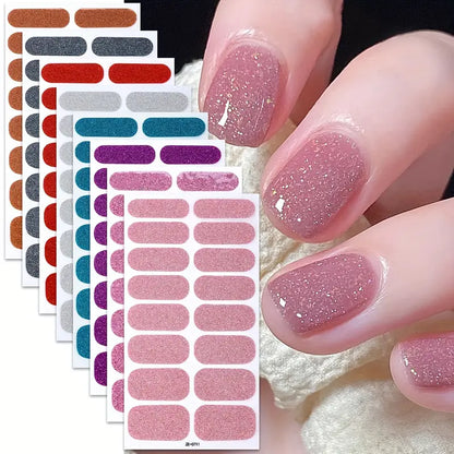 16er GlitterWraps Solid - Purple Bling