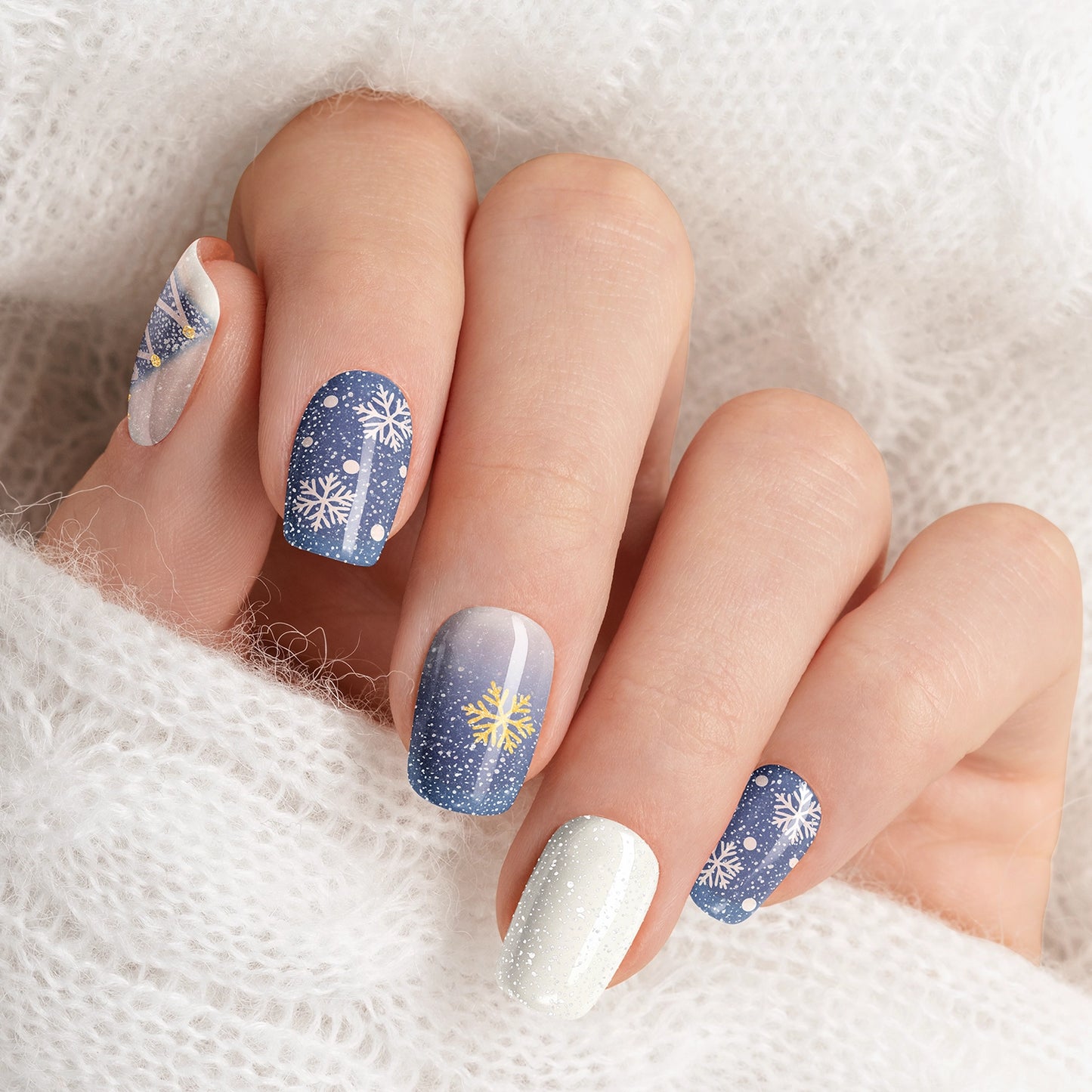 Winter Sparkle Snowflake UV