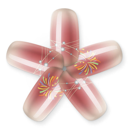 Radiant Burst - Aurora Peach UV