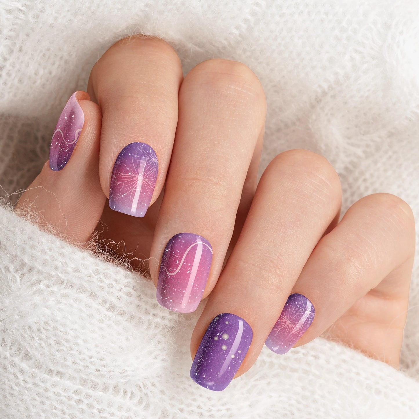 Radiant Burst - Violet Twilight UV