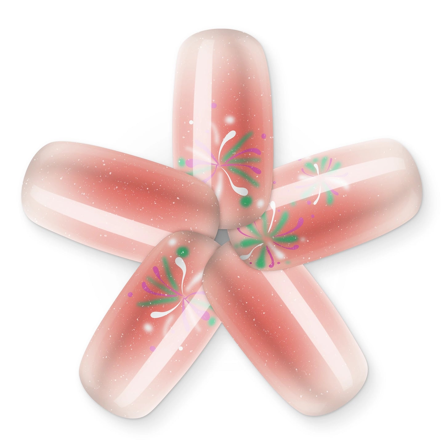 Radiant Burst - Coral UV