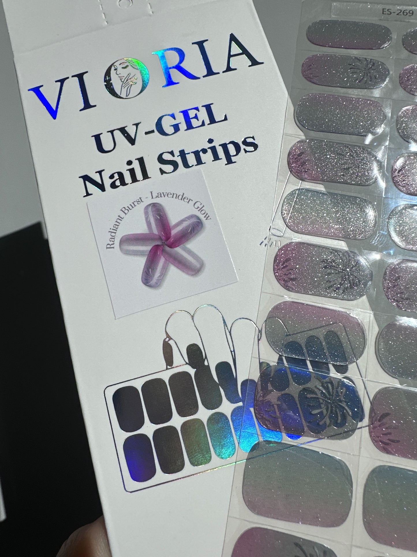 Radiant Burst - Lavender Glow UV