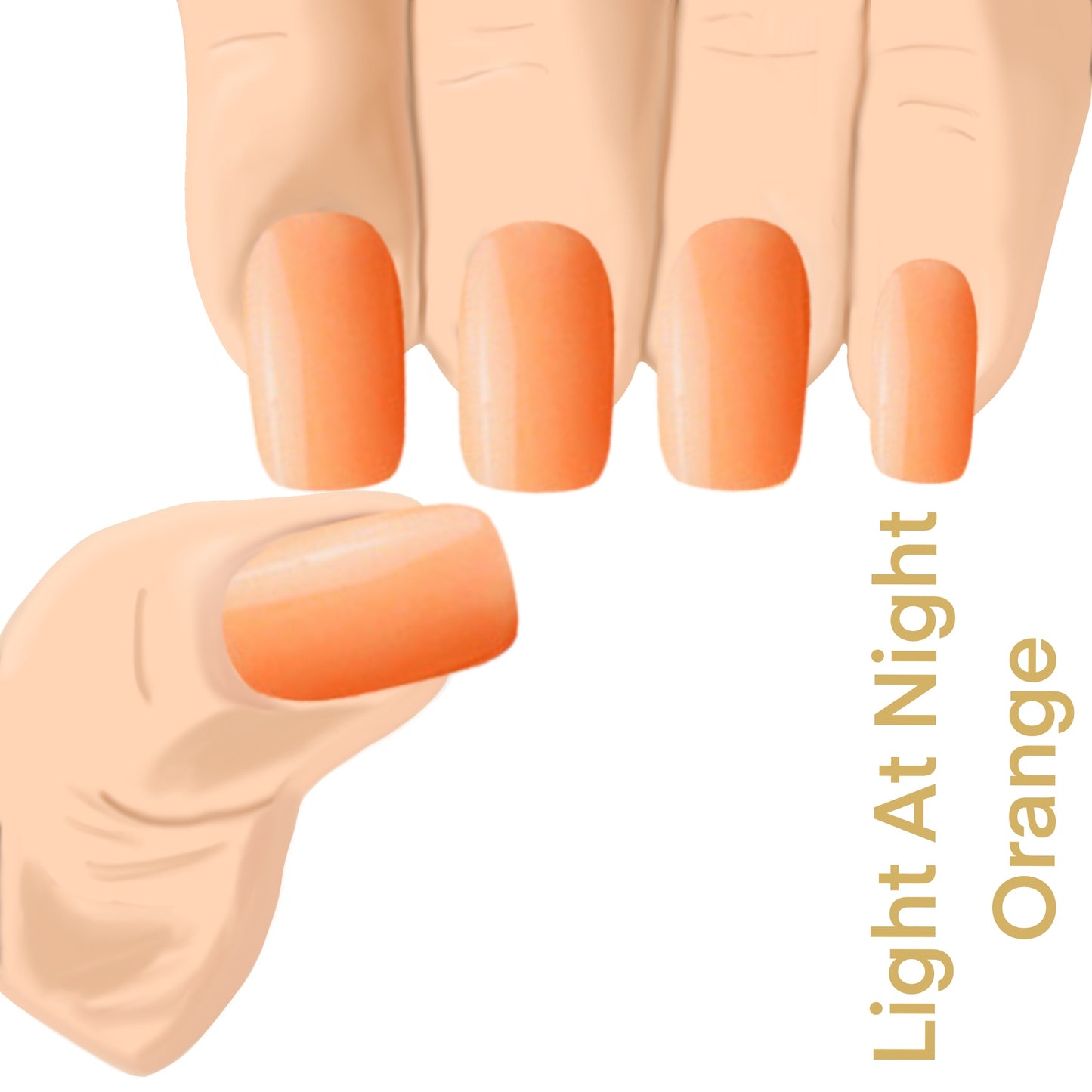 Light At Night Orange UV-EG