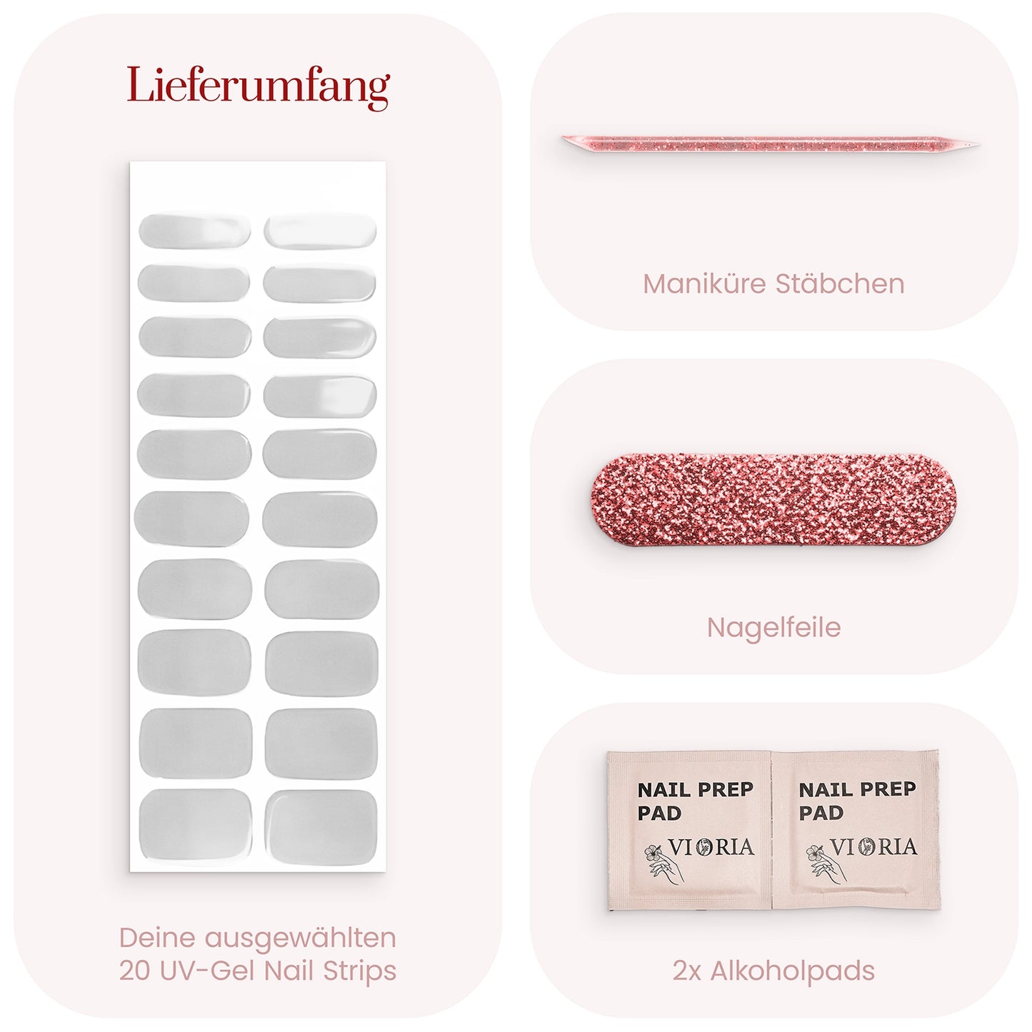 Soft Blush Rose UV
