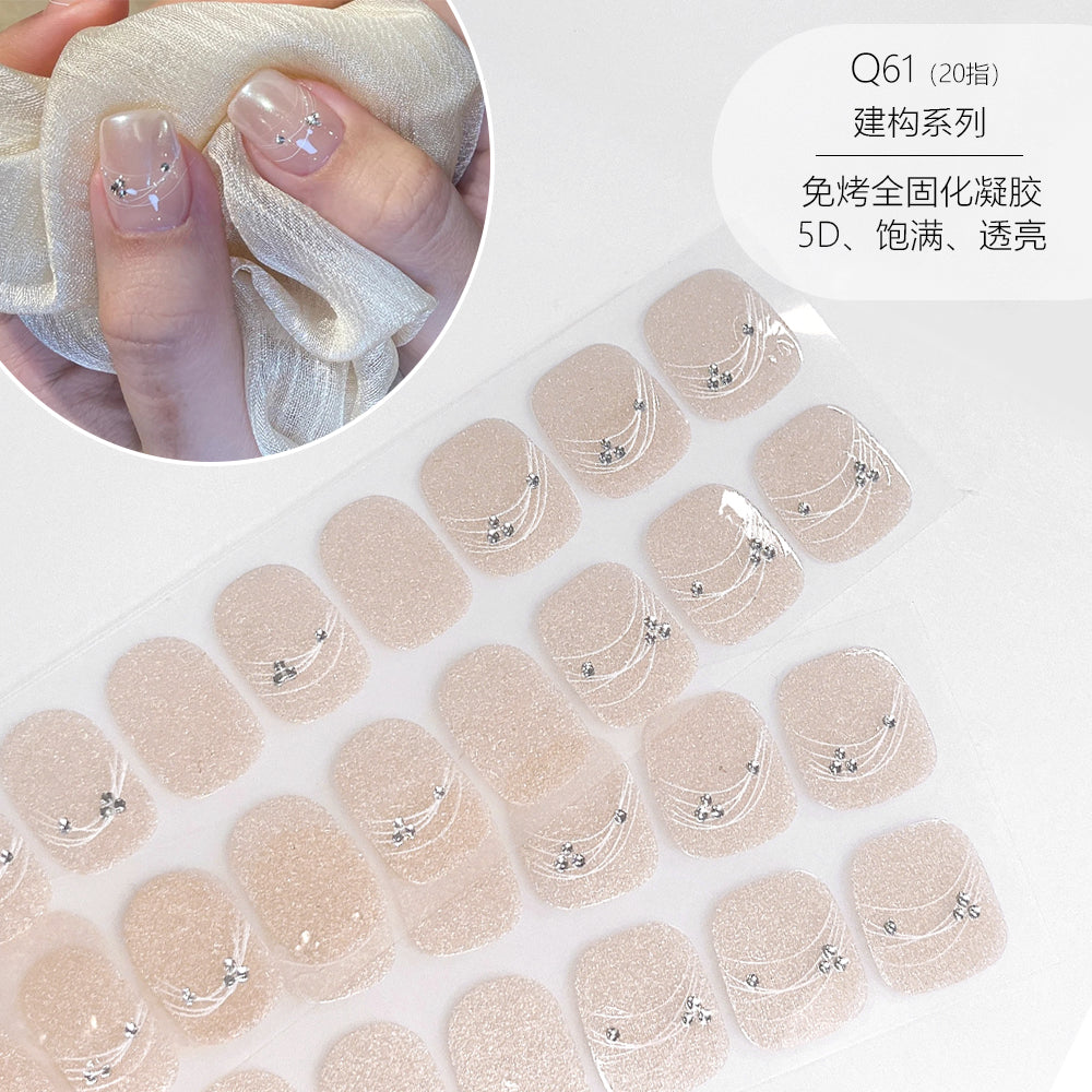 Babyboomer Gel-Strips (Non-UV) 5D