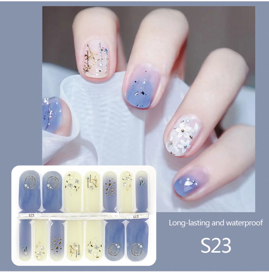 3D Nail Wraps 14er S_23